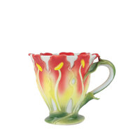 Sculptured Mug - Gloriosa Lily