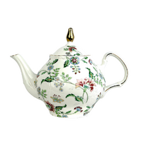 Floral Botanical Teapot