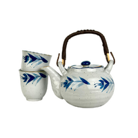 Hand Painted 3 Piece Tea Set