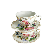 Rose and Butterfly Cup + Saucer