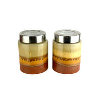 Yellow/ Brown Canister