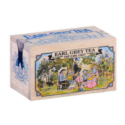 Mlesna Earl Grey Wooden Box - 100g  Tea