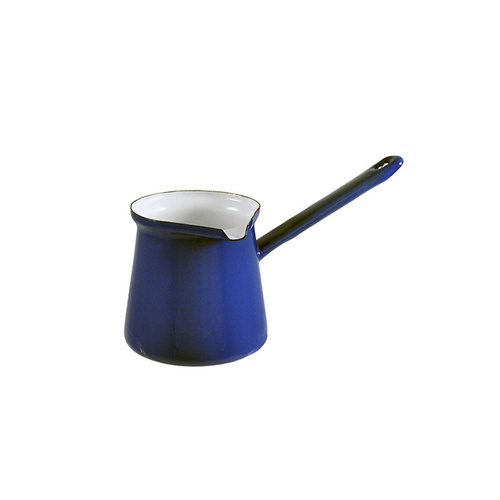 Turkish Enamel Coffee Pot 5cm Blue