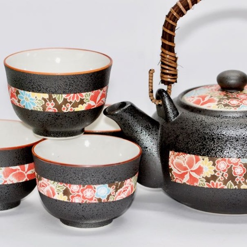 Tea Set Shiki Yuzen
