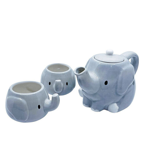 Elephant Family Tea Set
