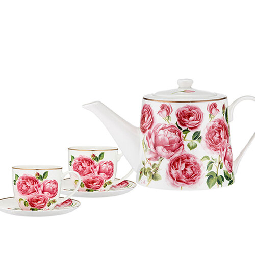 Ashdene Heritage Rose Collection Tea Set