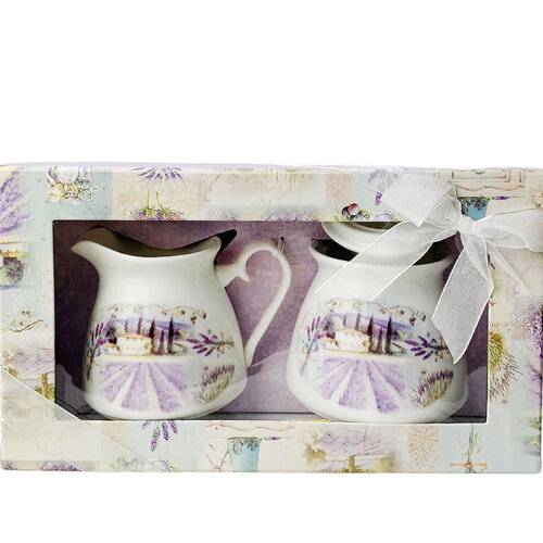 Lavender Sugar & Creamer