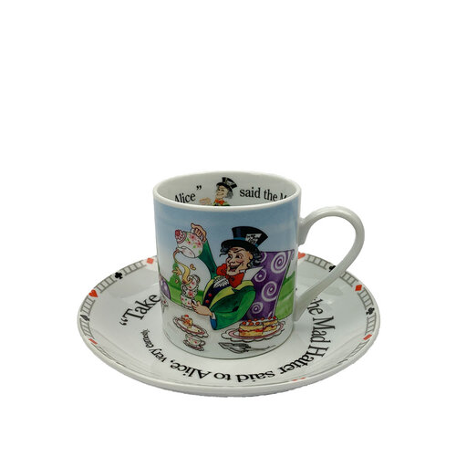 Alice In Wonderland Cup & Saucer