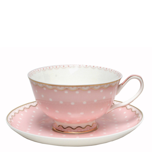 Christiana Polka Cup & Saucer