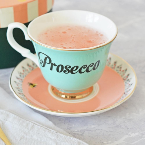 Happy Hour Cups & Saucers