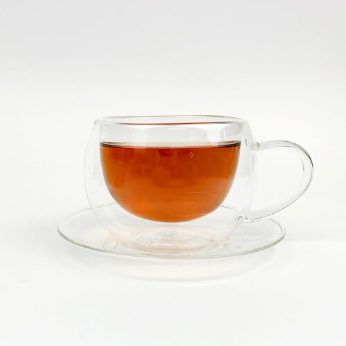 Blend Double Wall Cup & Saucer Set of 2