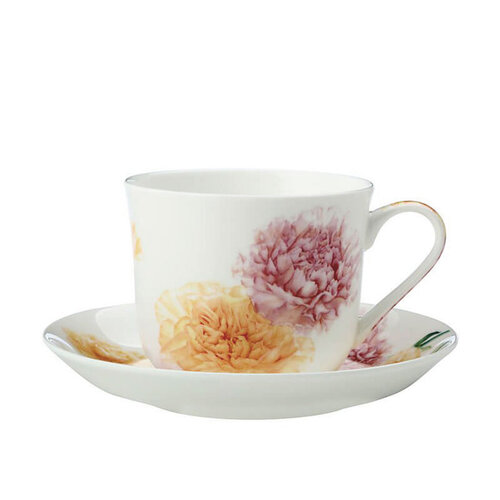 Floriade Breakfast Cup & Saucer Carnation
