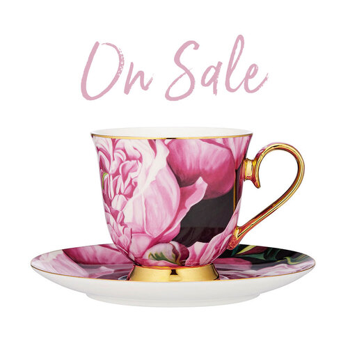 Blooms Cup & Saucer