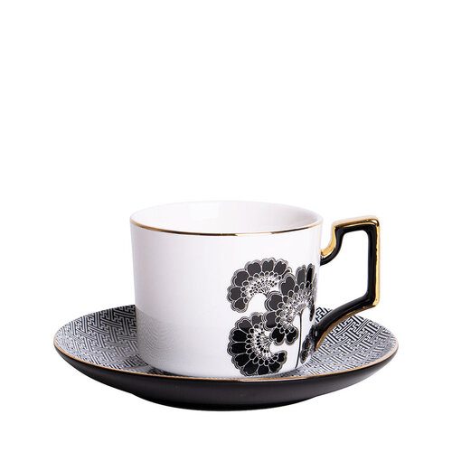 Florence Broadhurst Cup & Saucer White