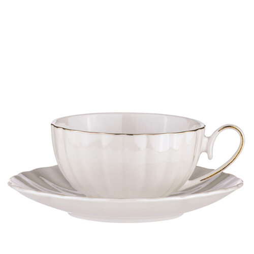 Parisienne Pearl Cup & Saucer