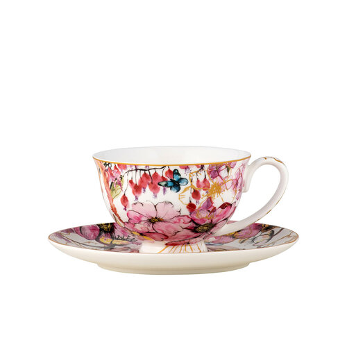 Enchantment Footed Cup & Saucer