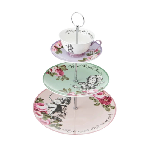 V&A Alice Cake Stand Coloured