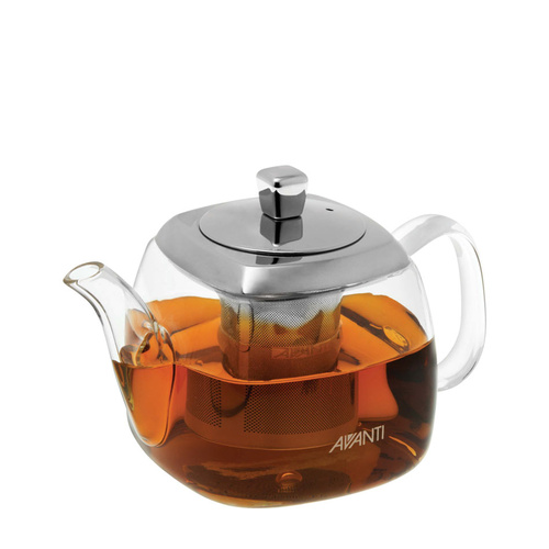 Avanti Quadrate Square Glass Teapot