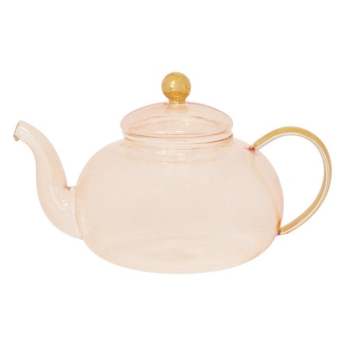 Cristina Re Rose Glass Teapot  800ml