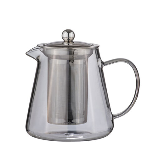 Oaklyn Glass Teapot Charcoal