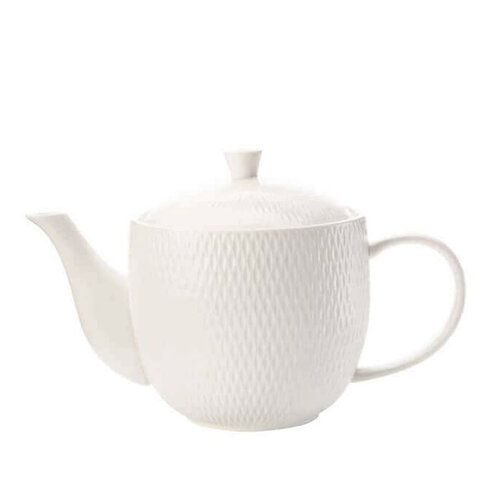Maxwell & Williams White Basics Diamond Teapot 800ml