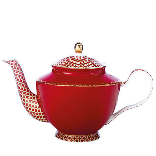 Teas & C's Classic Teapot Cherry Red