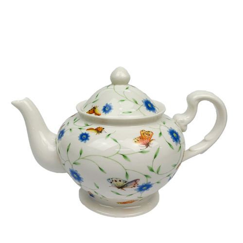Floral Teapot Butterfly