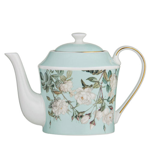 Elegant Rose Teapot