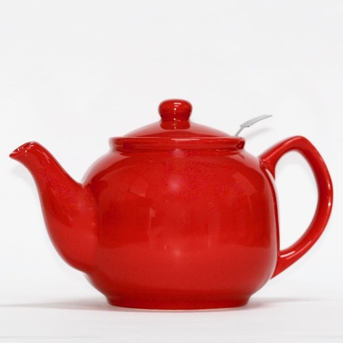 Shamila Teapot with infuser Red Love 1.21L