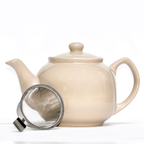 Shamila Teapot with infuser Soft Sand 1.21L