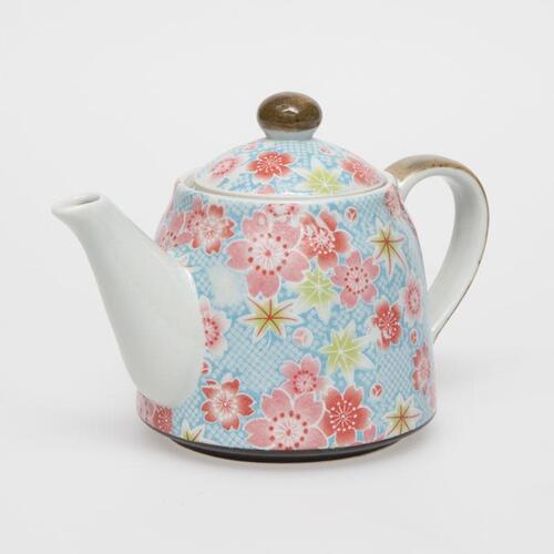 Kanoko Yuzen Blue Teapot