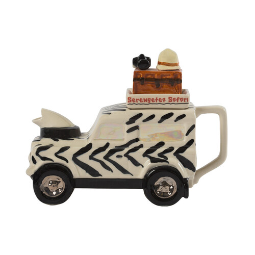 The Teapottery - Land Rover Safari Teapot