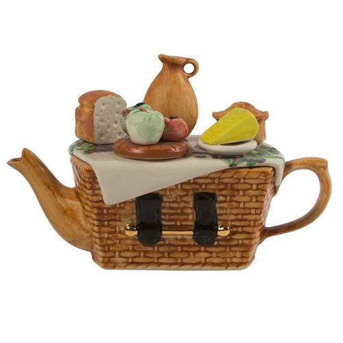 English Picnic Teapot