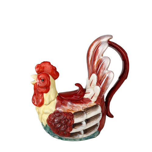 Country Rooster Teapot