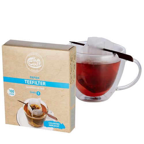 Tea Filter - Paper with stick