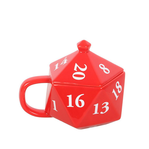 D20 Gaming Dice Mug