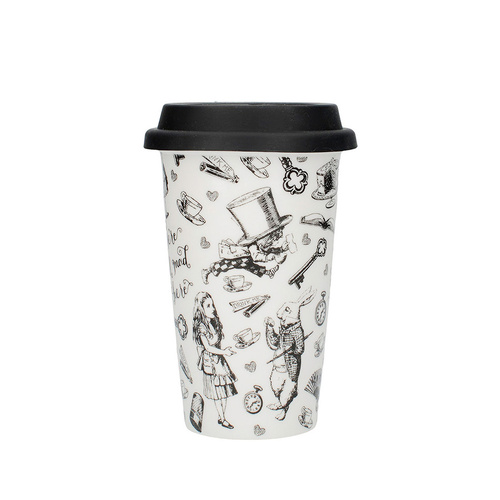 V&A Alice in Wonderland Travel Mug