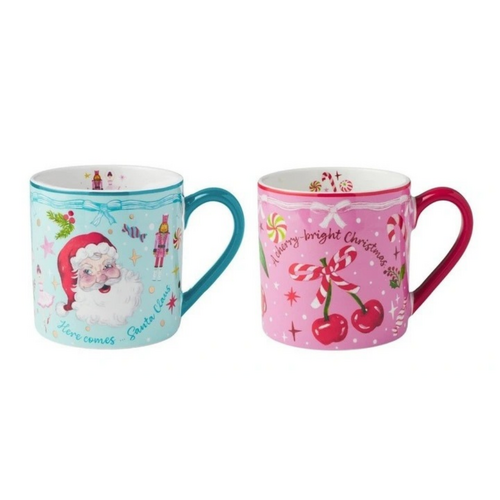 Fa La La Christmas Mug Set