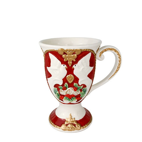Christmas Fantasia Footed Mug
