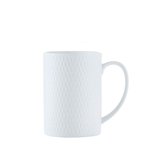 White Basics Diamond Straight Mug