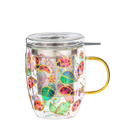 Nature's Keeper Glass Infuser Mug