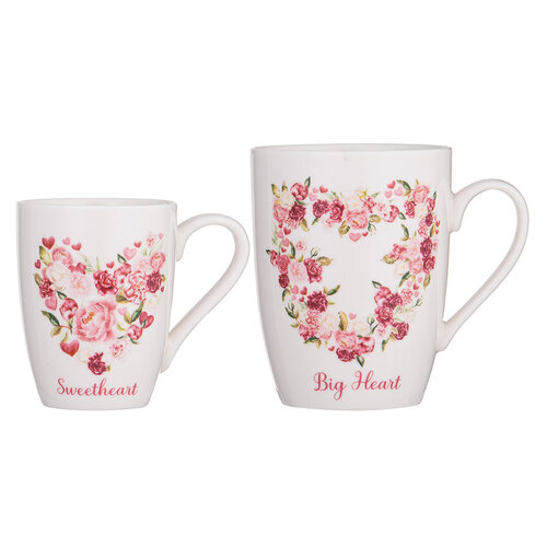 Mini Me Heart Mug Gift Set
