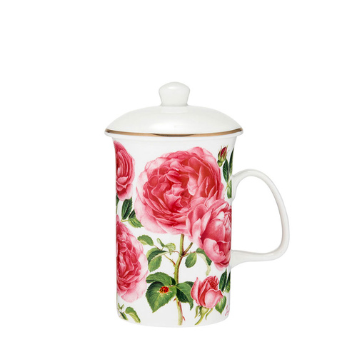 Ashdene Heritage Rose Collection 3 piece Infuser Mug