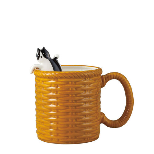 Basket Cat Mug