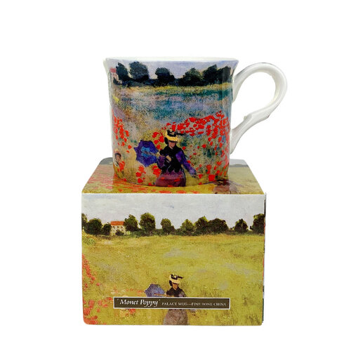 Monet Poppy Field Mug