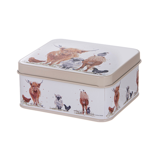 Paddock Pals Biscuit Tin