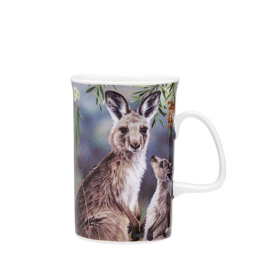 Ashdene Fauna of Australia Mug  Kangaroo & Joey