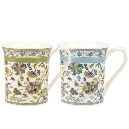 Classic Antique Floral Mug