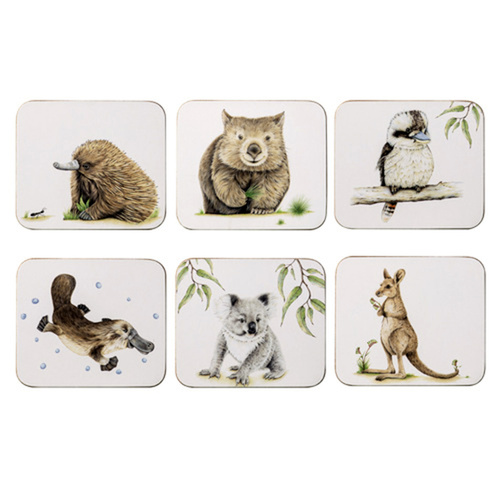 Bush Buddies 6pk Coasters