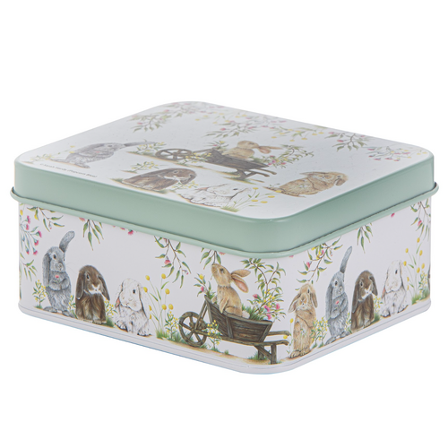 Bunny Tales Biscuit Tin